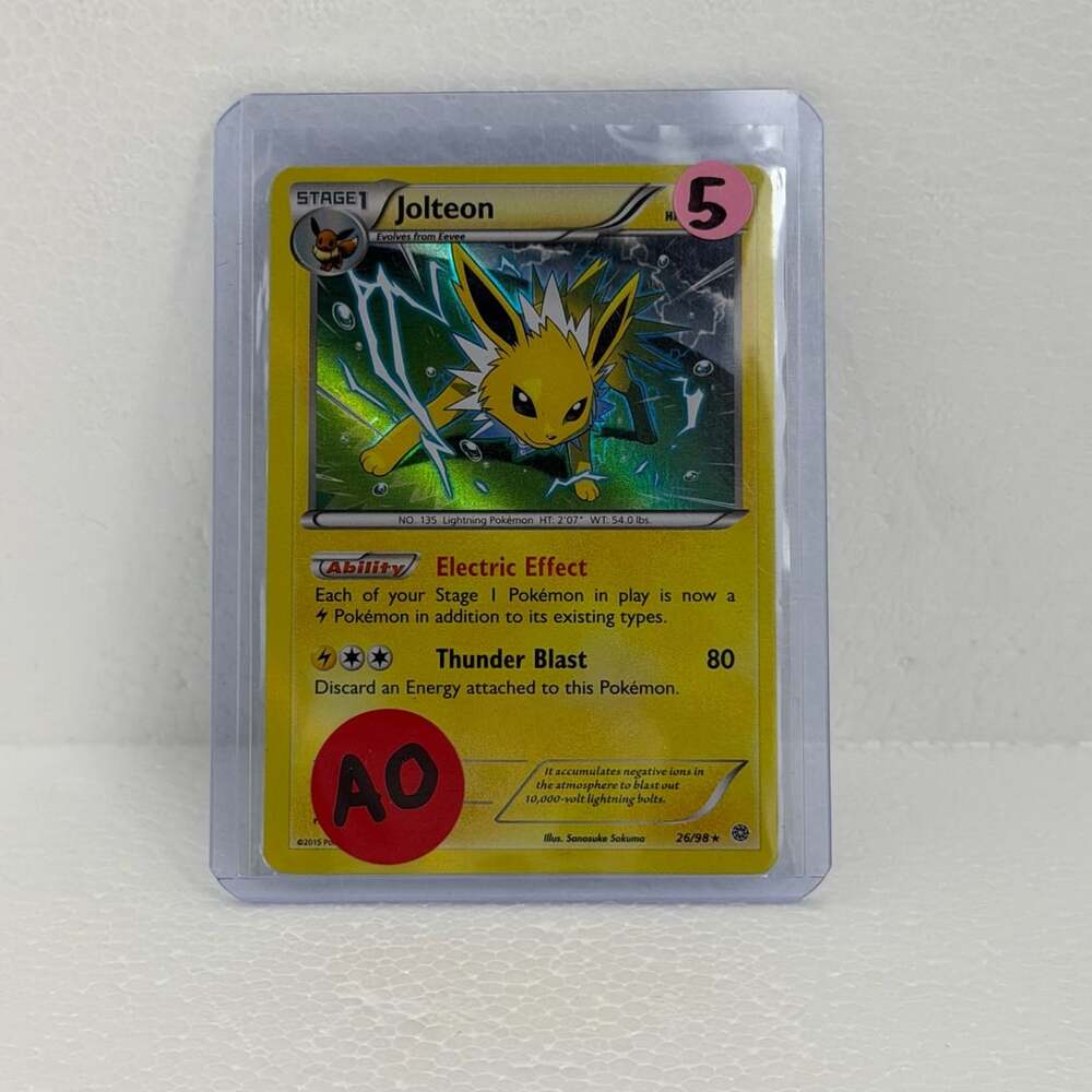 Jolteon 26/98 Holo Rare XY Ancient Origins Pokémon Card